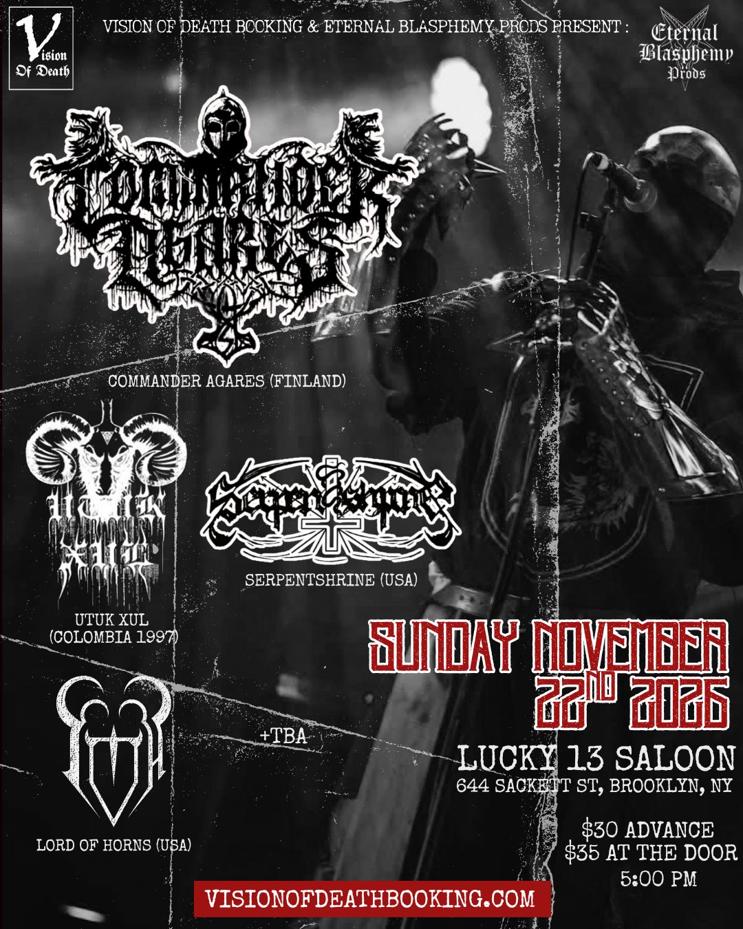 Commander Agares In Brooklyn, New York