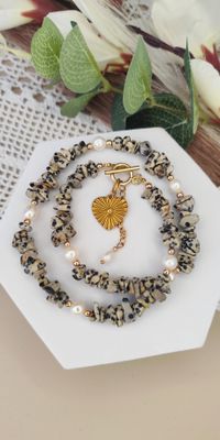 Jaspis Dalmatyński i perła