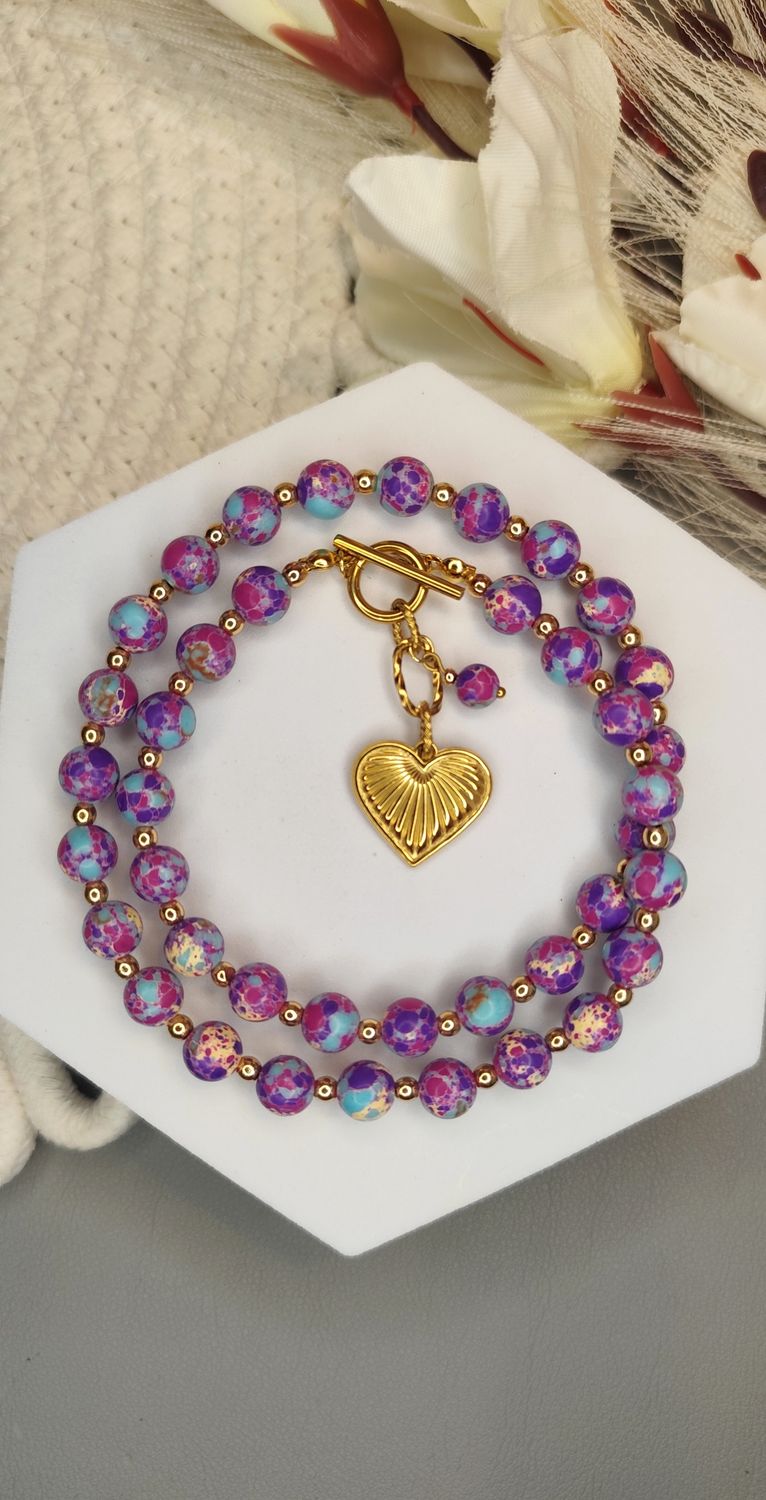 Jaspis Cesarski z Sercem