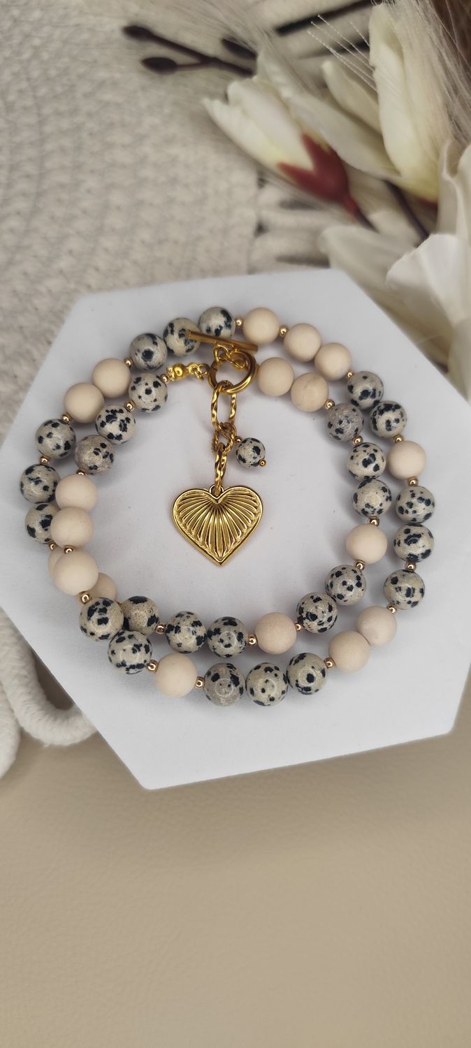 Jaspis Dalmatyński, kamień rzeczny i Serce