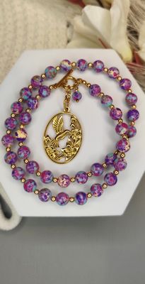 Jaspis Cesarski z ptakiem