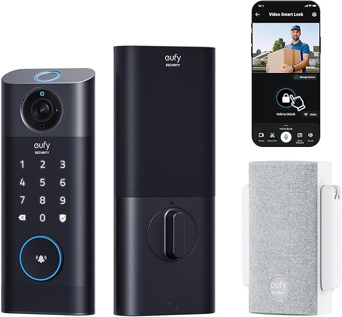 Eufy Security Video Smart Lock S330, 3-in-1