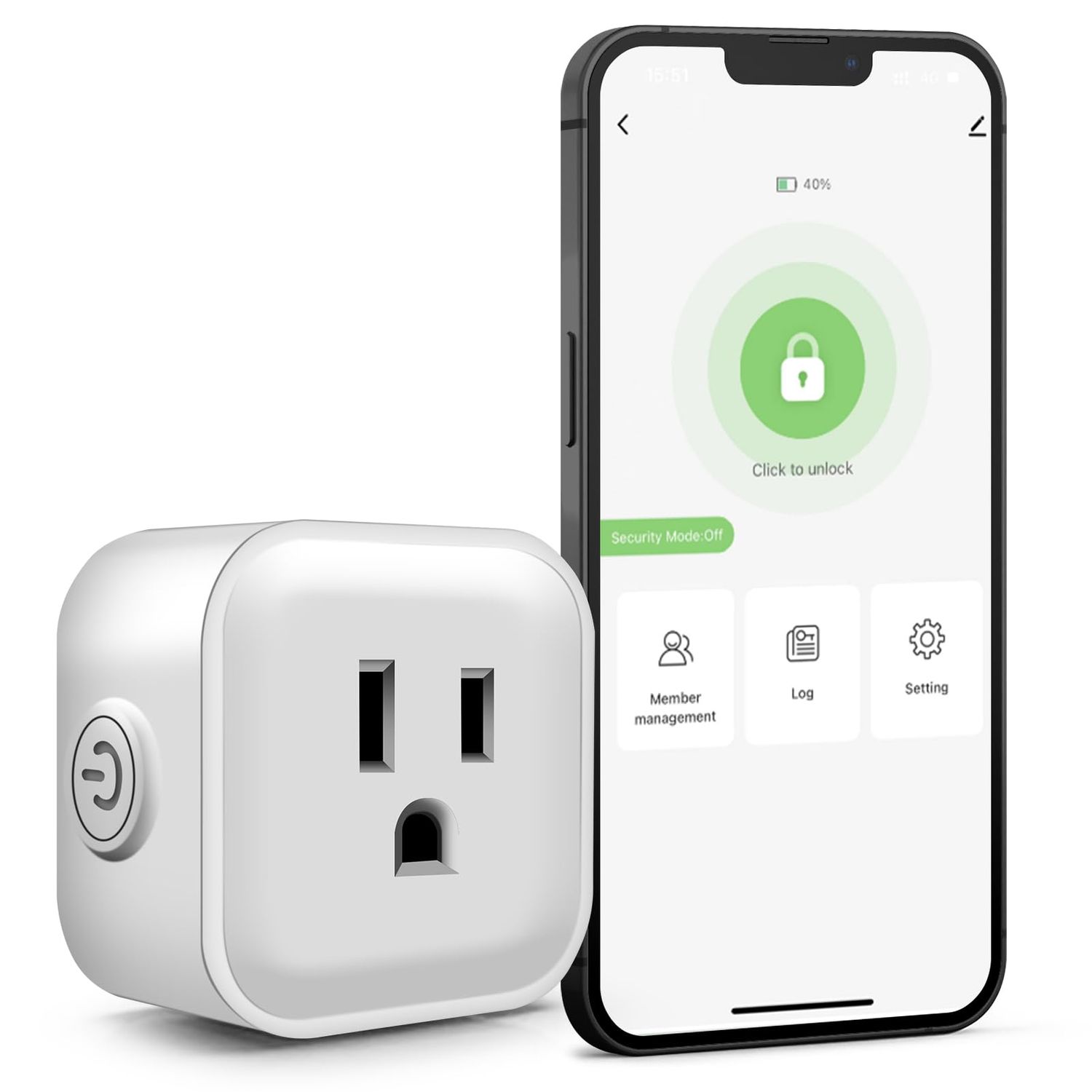 GeekTale G3 Gateway, Smart Lock WiFi Paired with Door for Remote Control &amp; Voice