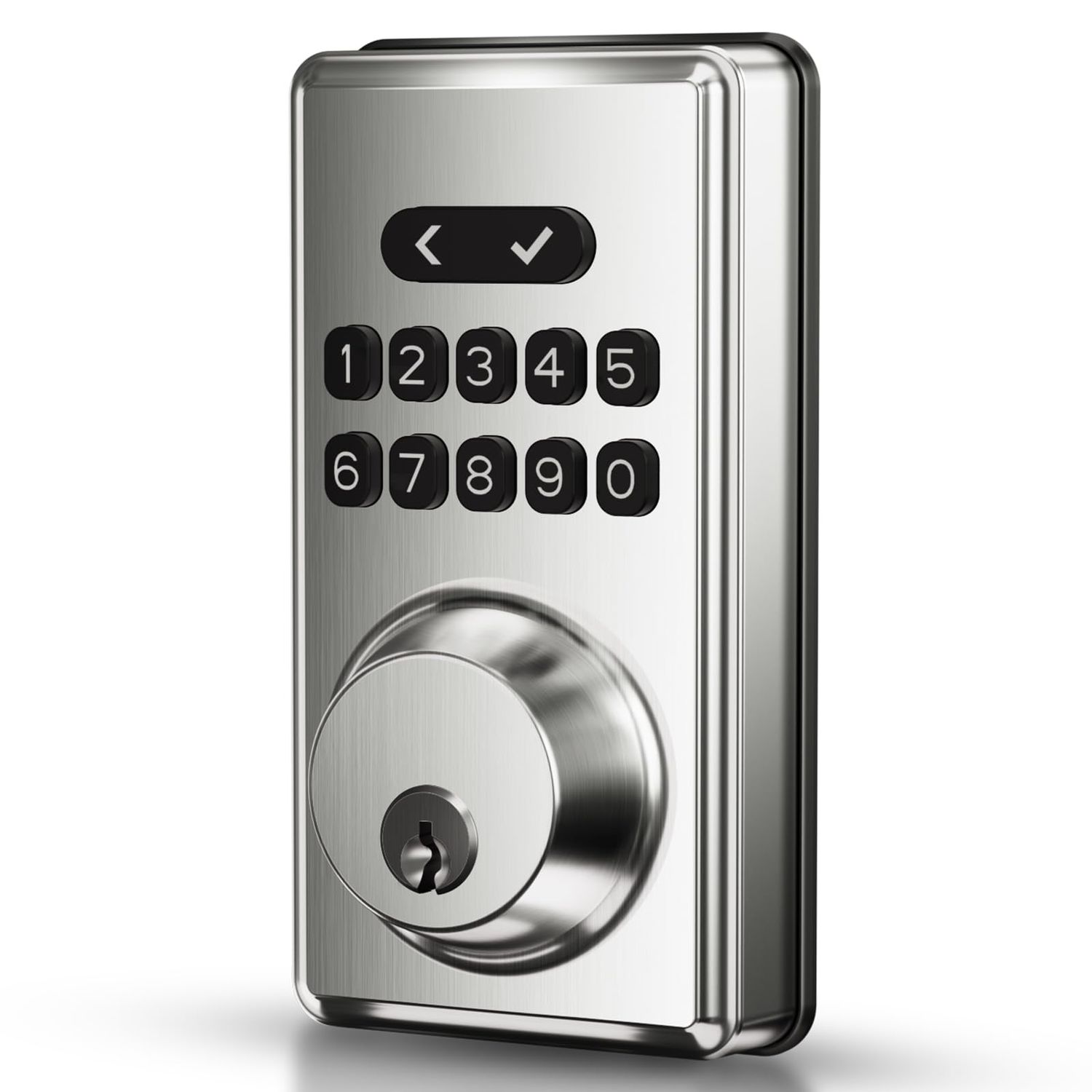 Keyless Entry Door Lock Deadbolt with Keypad, Digital Smart Locks with Code, Auto Lock, Anti-Peeking Password