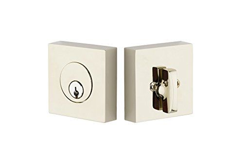 Emtek Square Deadbolt 7 Finish Options (Polished Nickel US14)