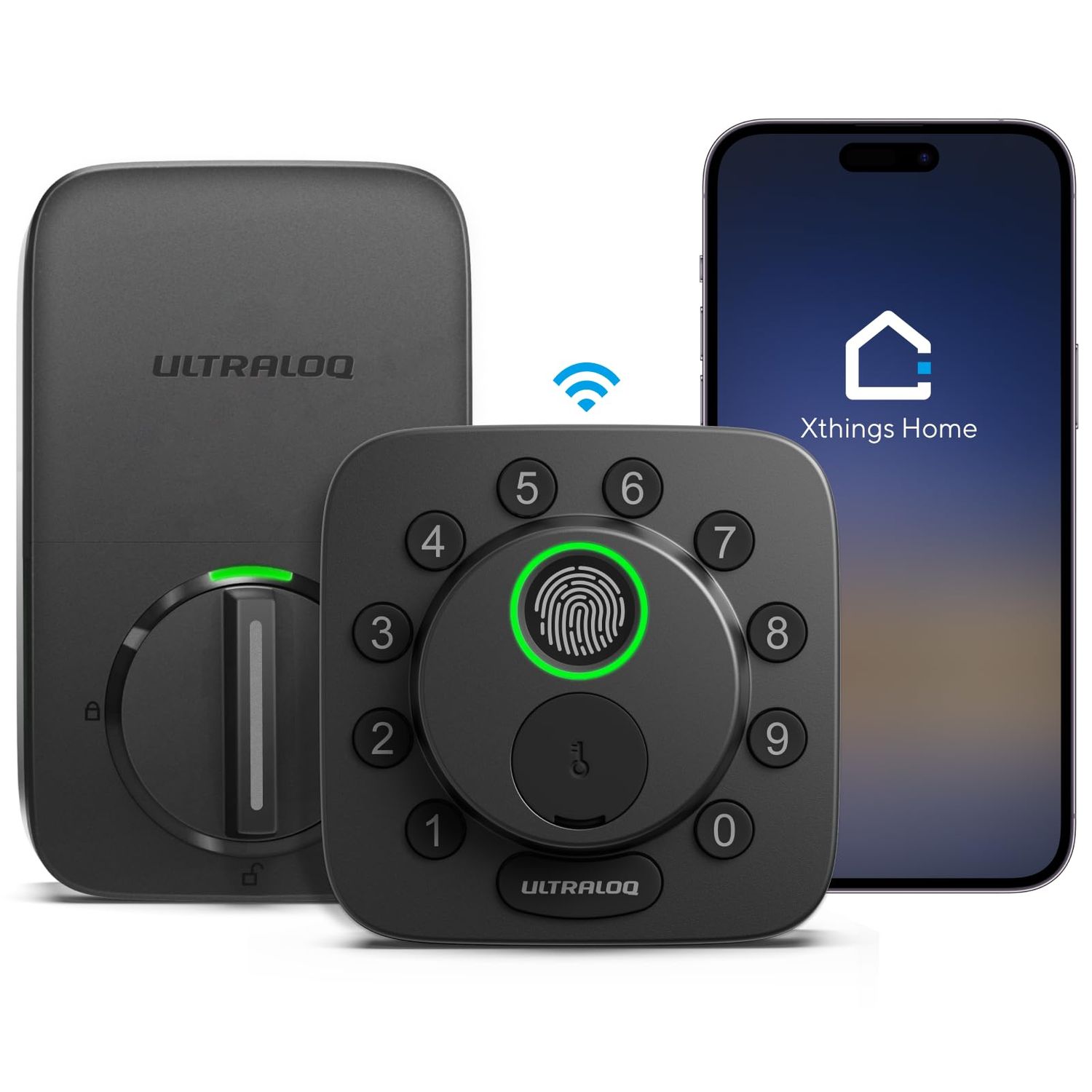ULTRALOQ Bolt Smart Lock, Built-in Wi-Fi, Matter Over Thread, Works with Apple Home