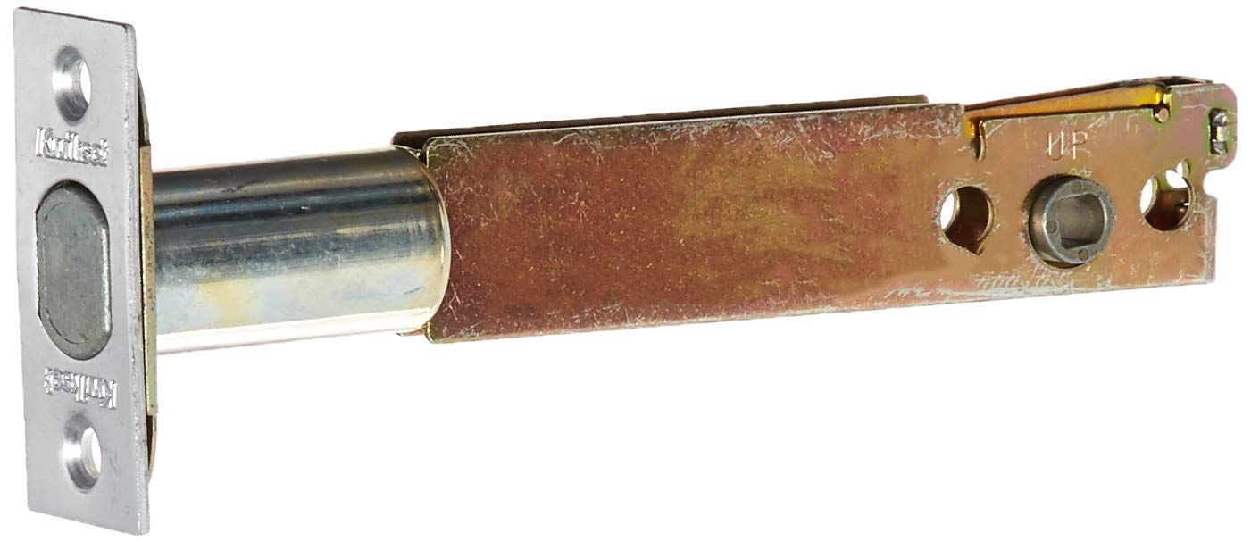 Kwikset 5" Square Deadbolt Latch Bright Chrome Finish