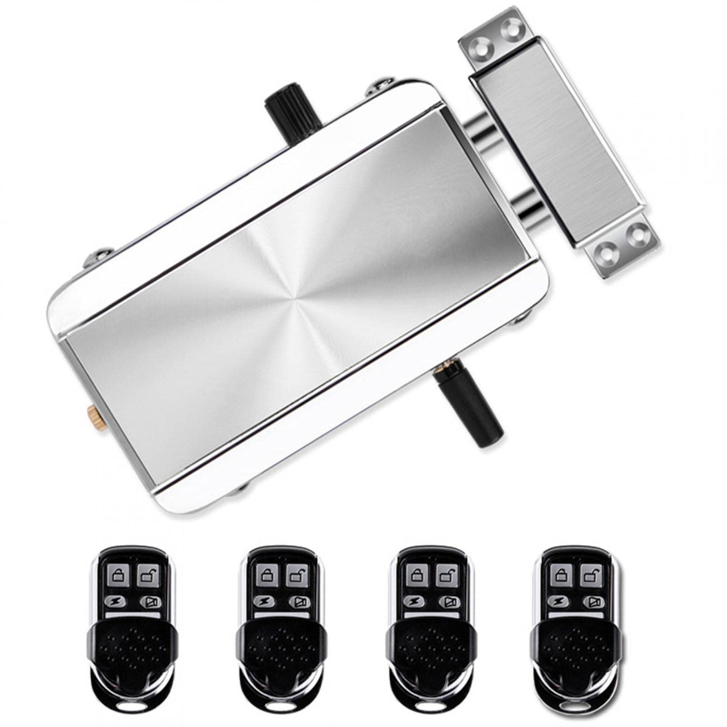 Faddare Electronic Intelligent Door Lock Kit, Smart Wireless Anti-Theft Home Security Keyless Deadbolt Access Control System for Hotel Apartme