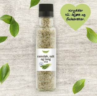Urtegod Ramsløk, salt og tang