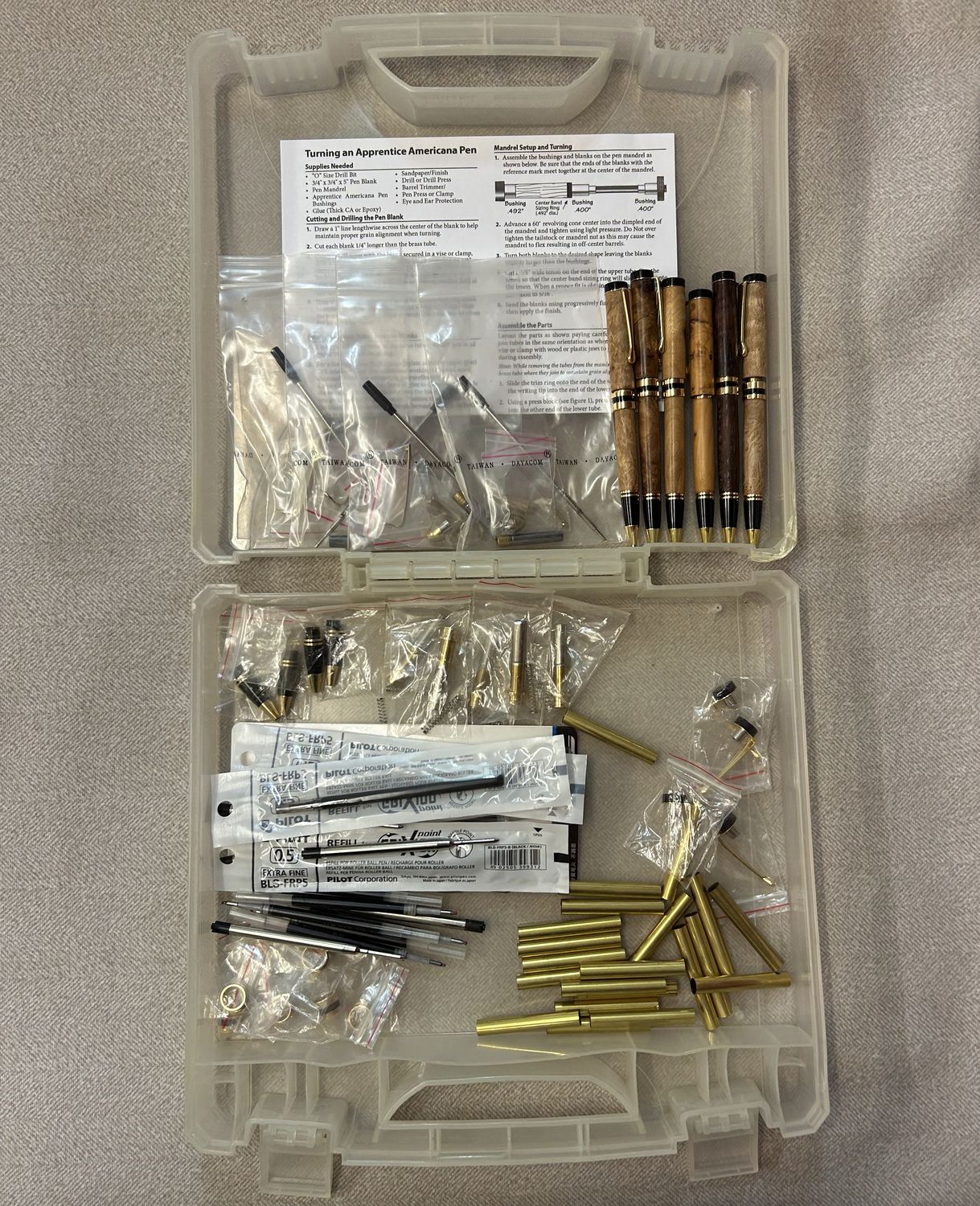 Apprentice Americana Pen Set im Koffer