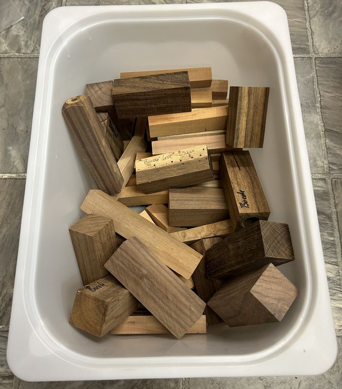 Drechselholz Set Restposten