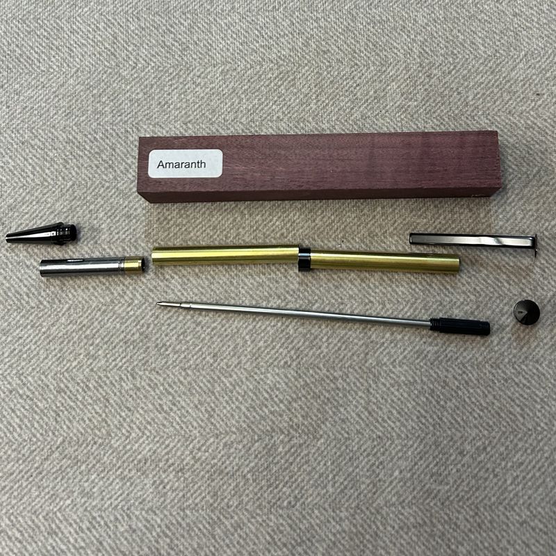 Penblank Amaranth mit Bausatz Slimline Schwarz