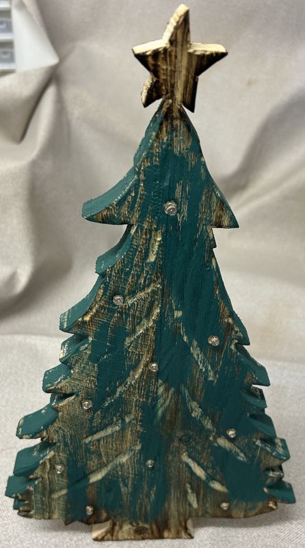 Tannenbaum mit Lichterkette