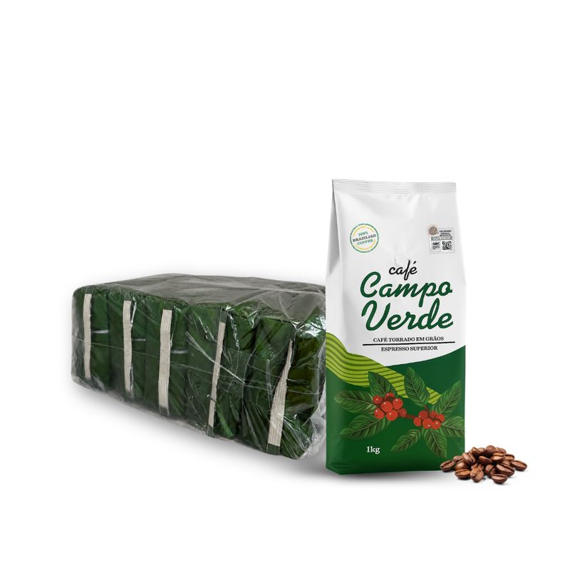 Campo Verde Espresso – Whole Bean | Case of 5 × 1kg (11 lb)