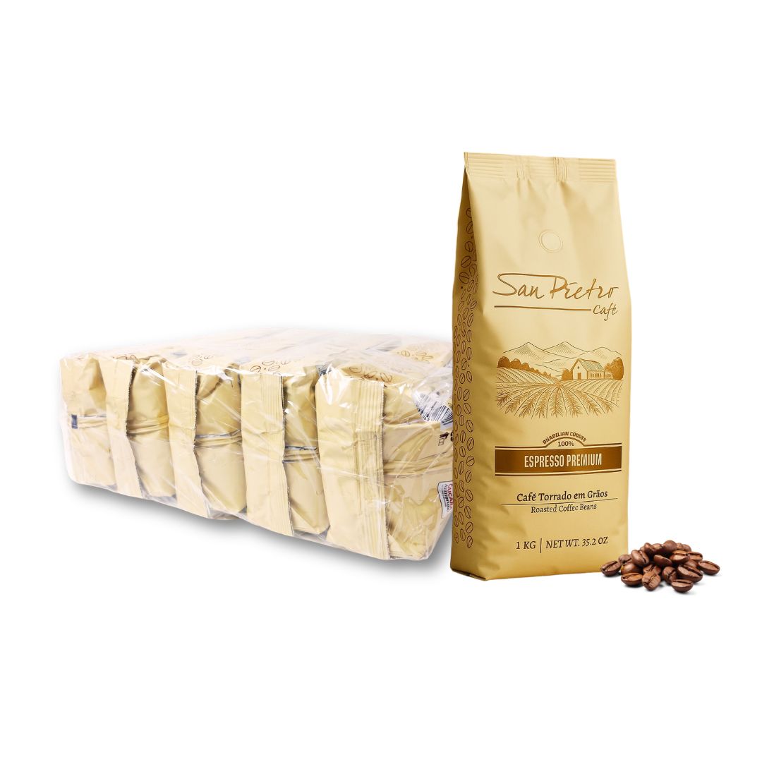 San Pietro Superior Espresso – Whole Bean | Case of 5 × 1kg (11 lb)