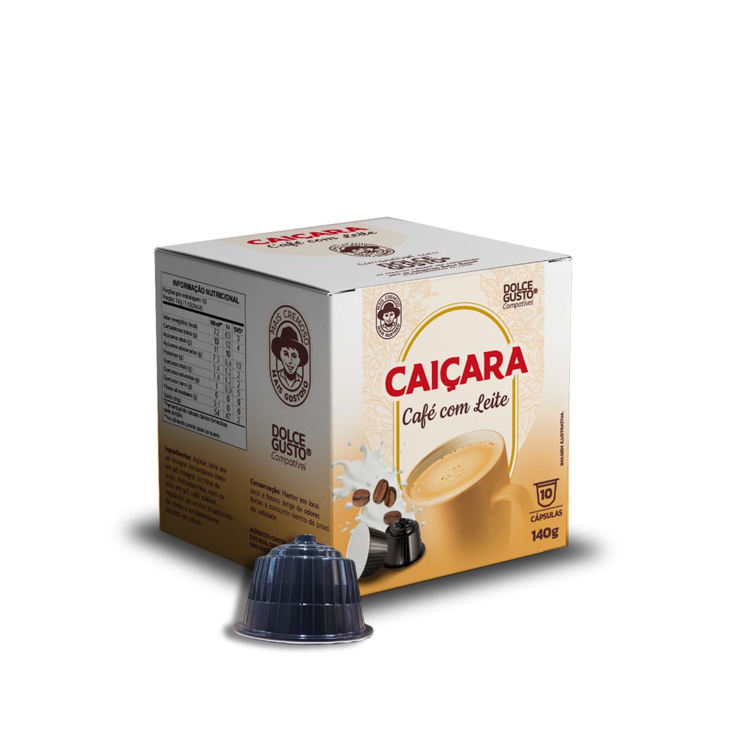 Coffee with Milk Capsules – Dolce Gusto Compatible