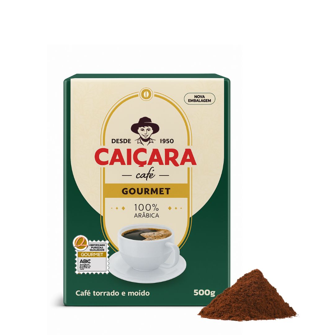 Caiçara Gourmet Ground Coffee – 500 g = 17.6 oz