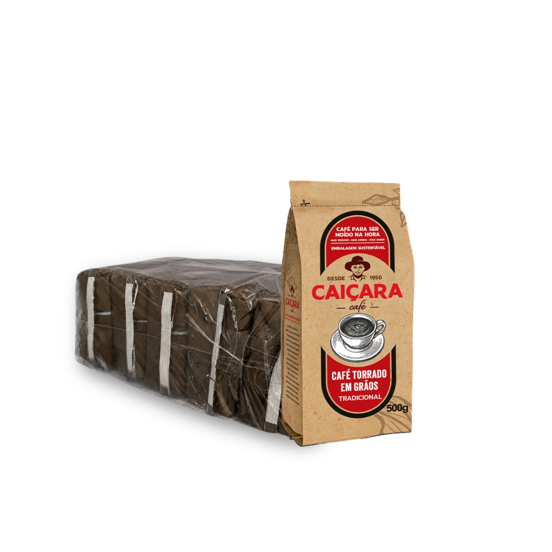 Café Caiçara Traditional – Whole Bean | Pack of 10 units × 5kg (11 lb)