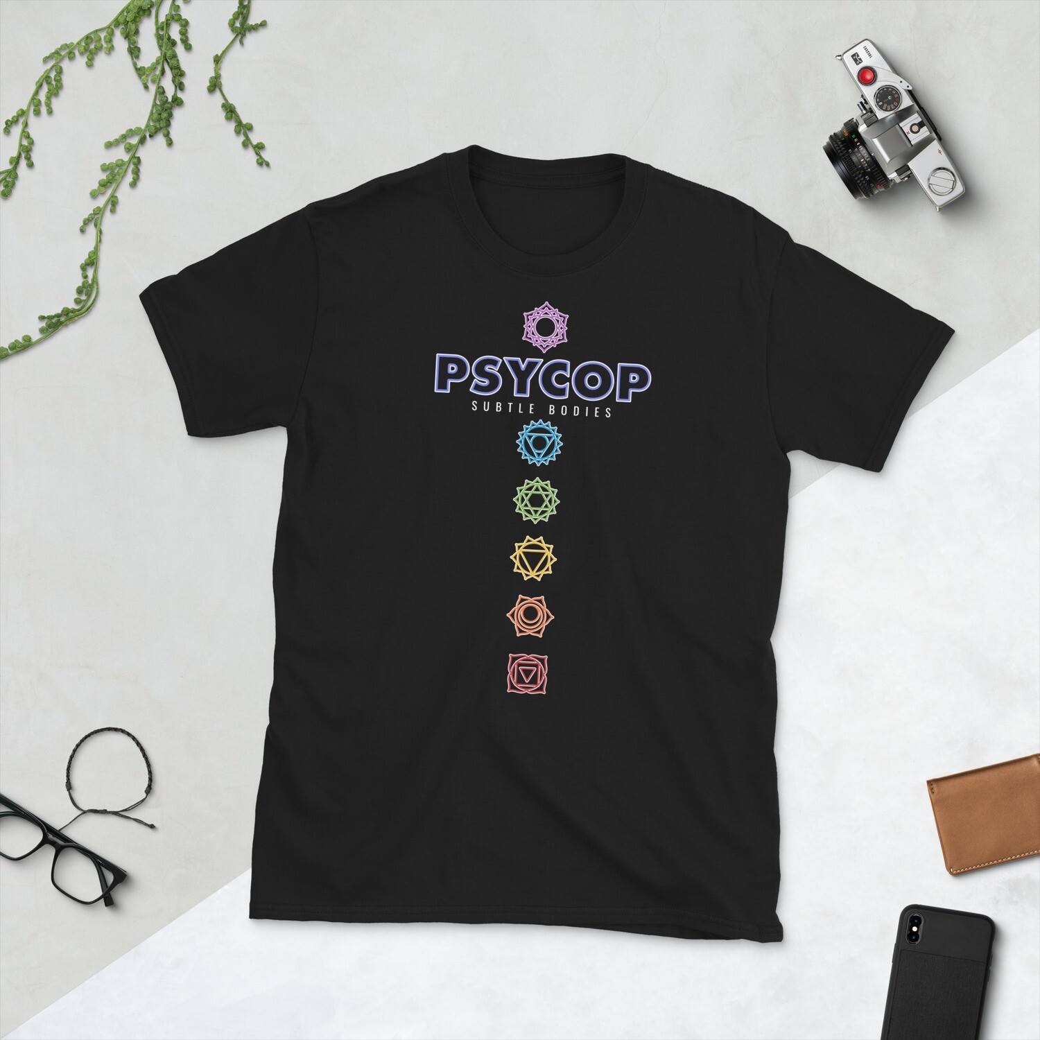 PsyCop Subtle Bodies Lightweight Unisex T-Shirt