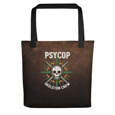FUNDRAISER: PsyCop Skeleton Crew Tote bag