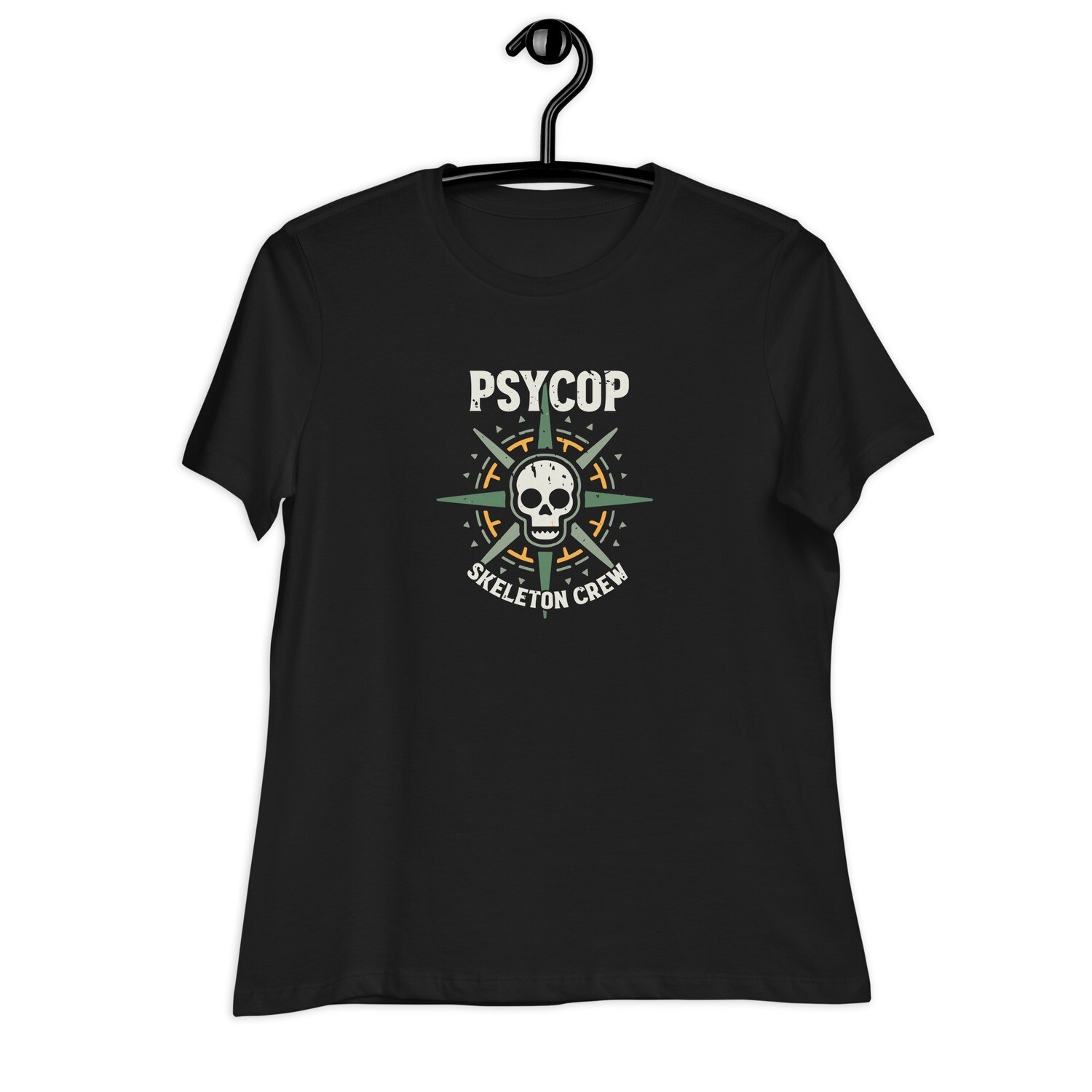 PsyCop Skeleton Crew Women’s Relaxed T-Shirt
