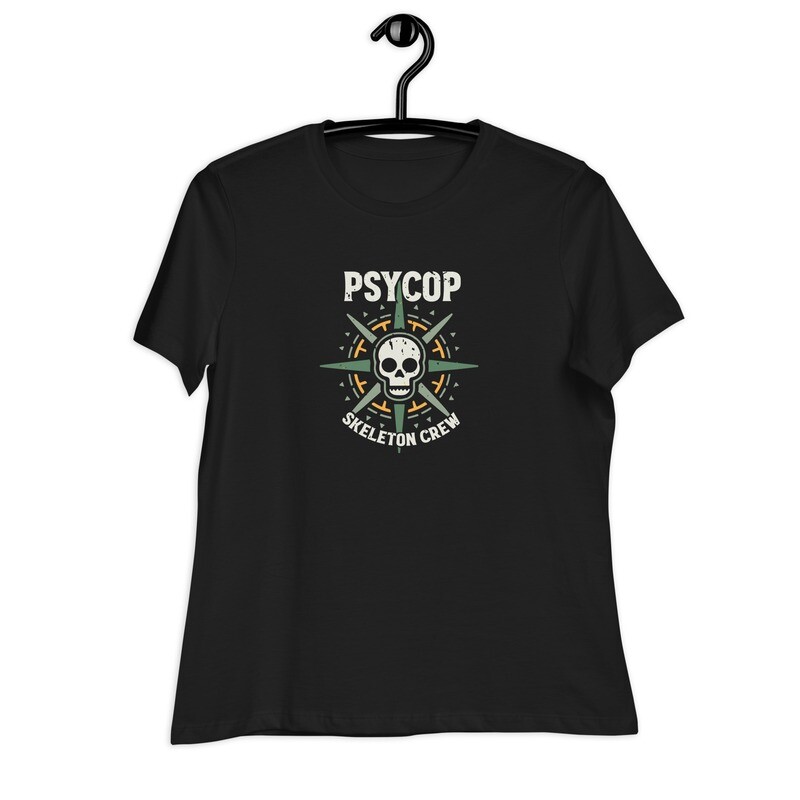 PsyCop Skeleton Crew Women’s Relaxed T-Shirt