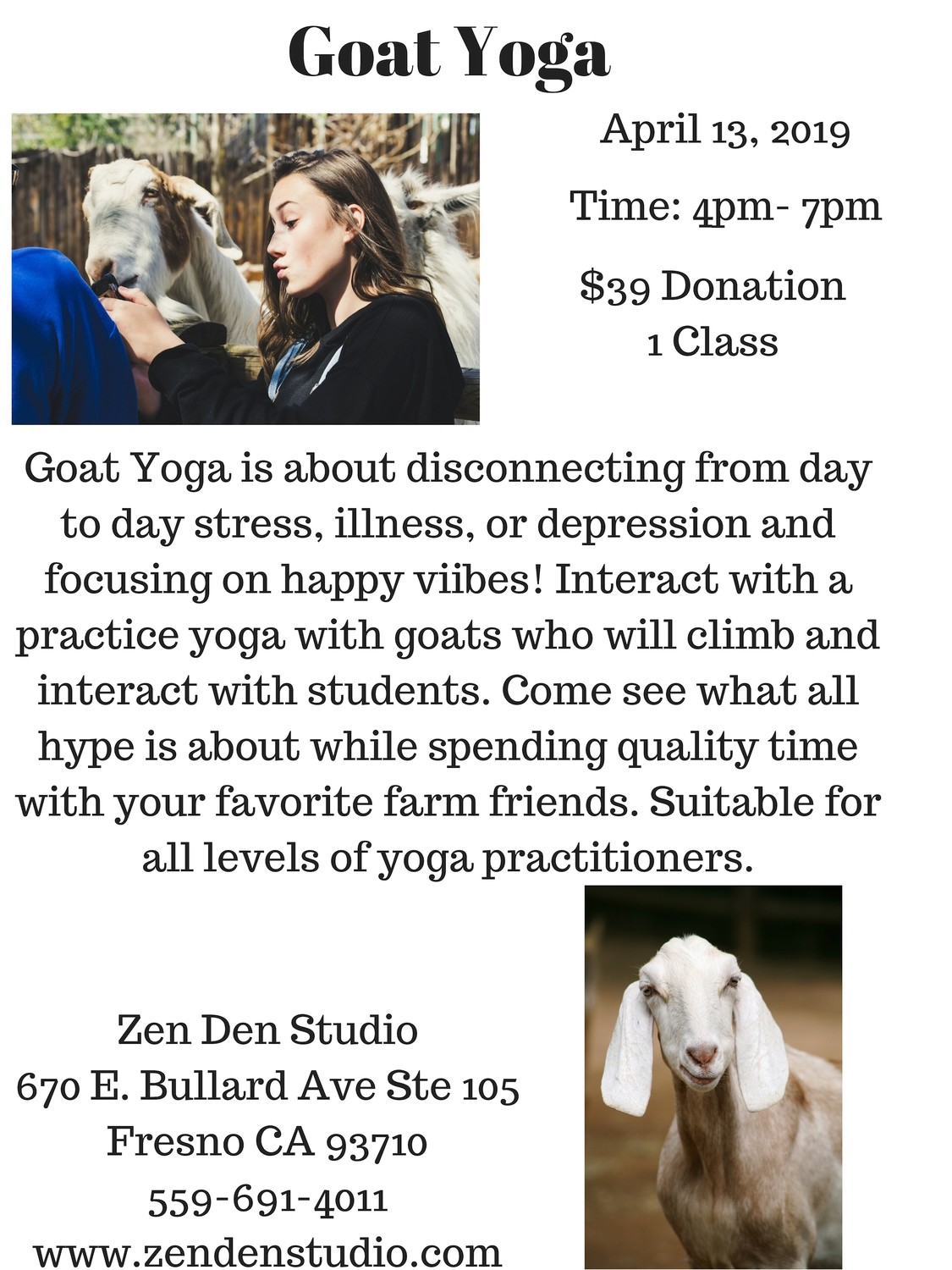 Goat Yoga