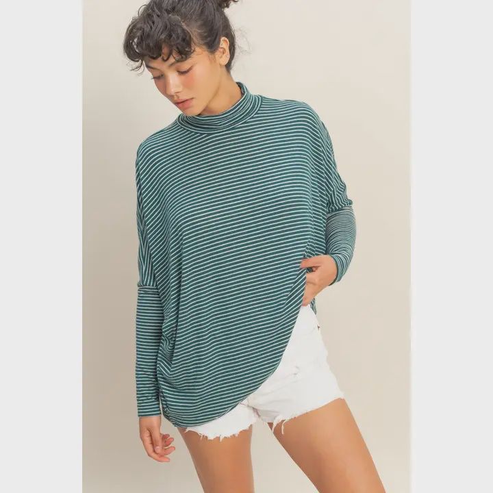 Green Dolman Shirt