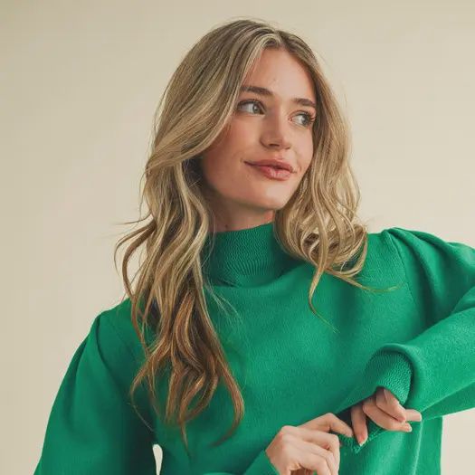 Kelly Green Sweater