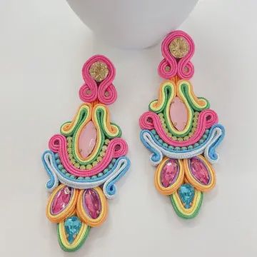Clara Neon Earring