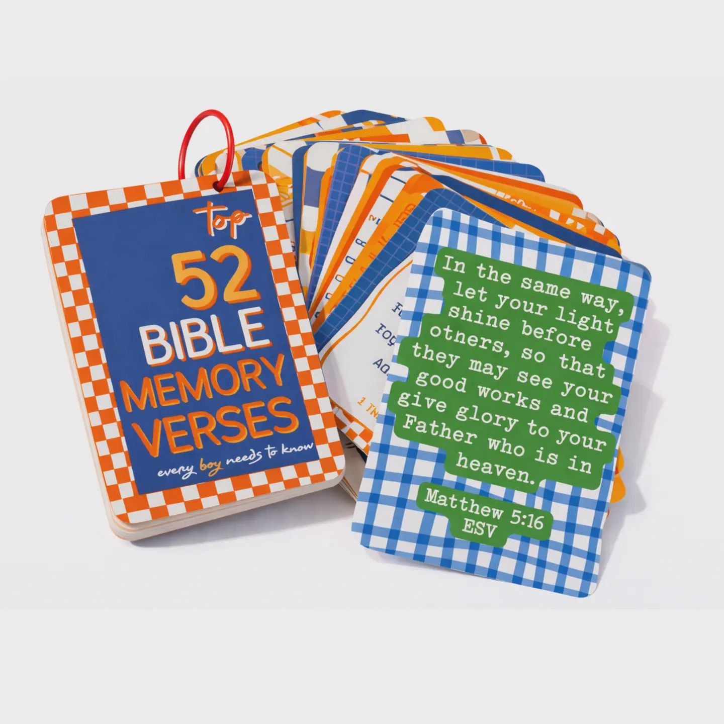 Kids Bible Memory Cards