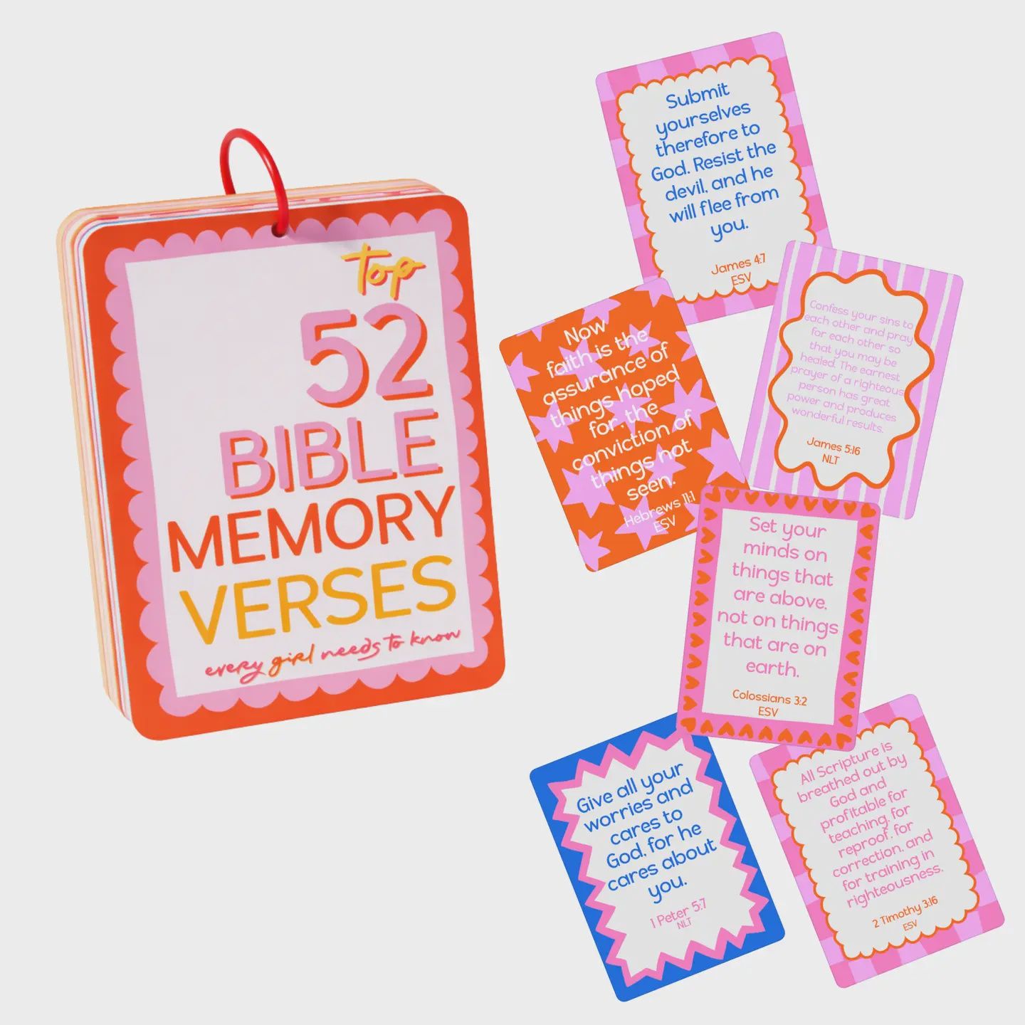 Kids Bible Memory Cards