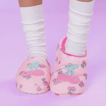 Cherry Printed Slipper
