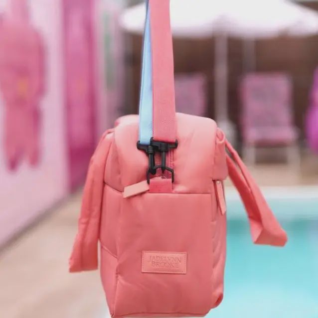 Tropical Sunrise Puffer Duffle