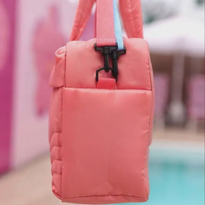 Tropical Sunrise Puffer Duffle