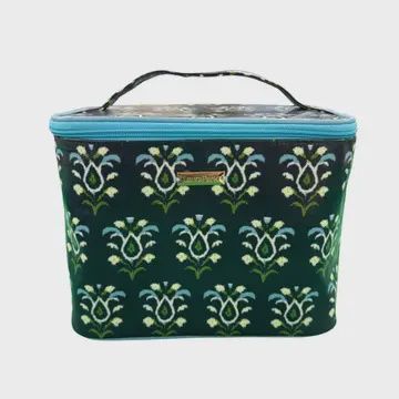 Rosemary Indigo Train Case