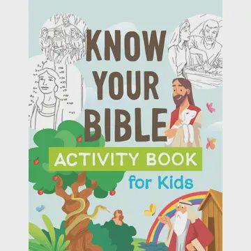 Know Your Bible Activity Book For Kids