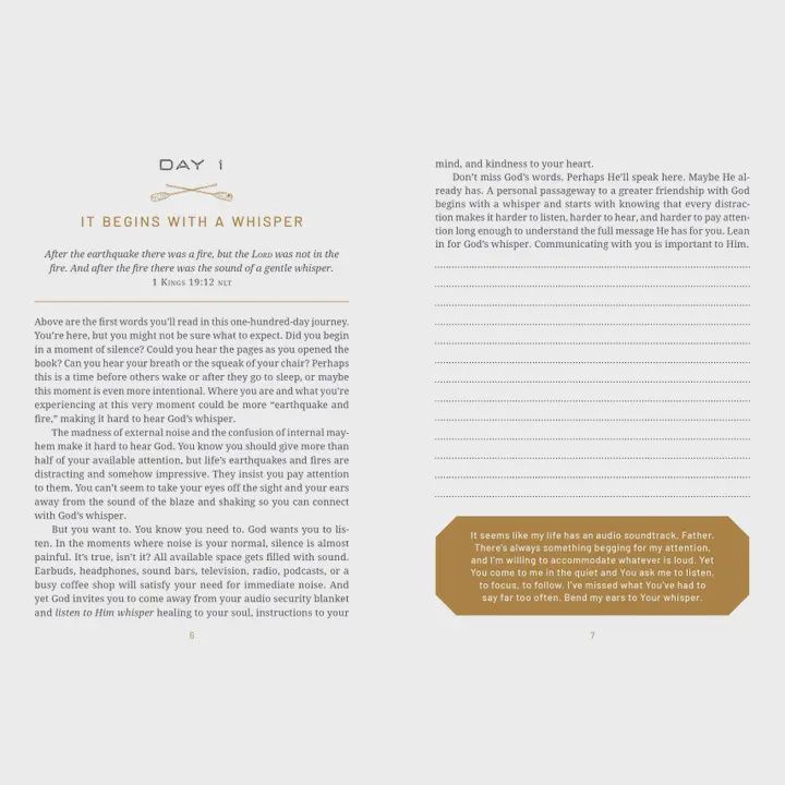 The 100-Day Devotional Journal For Men