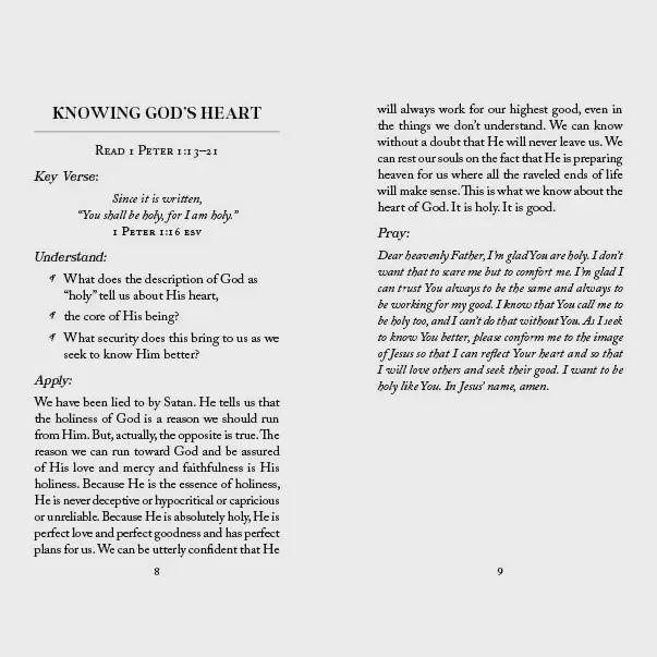 The 5-Minute Bible Study For Women: Seeking God's Heart