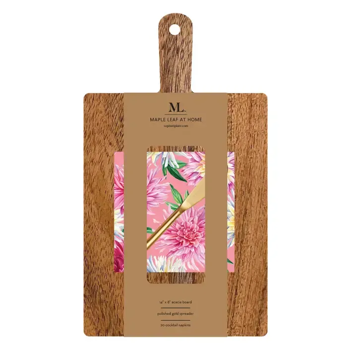14" X 8" Board Gift Kit: Dahlia Garden