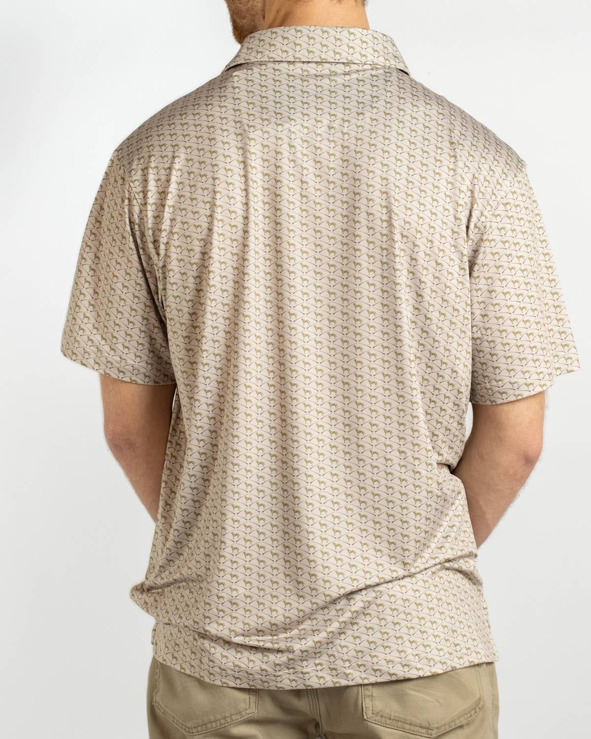 Men's Bird Dog Performance Polo   Tan/Multi    -Asst.