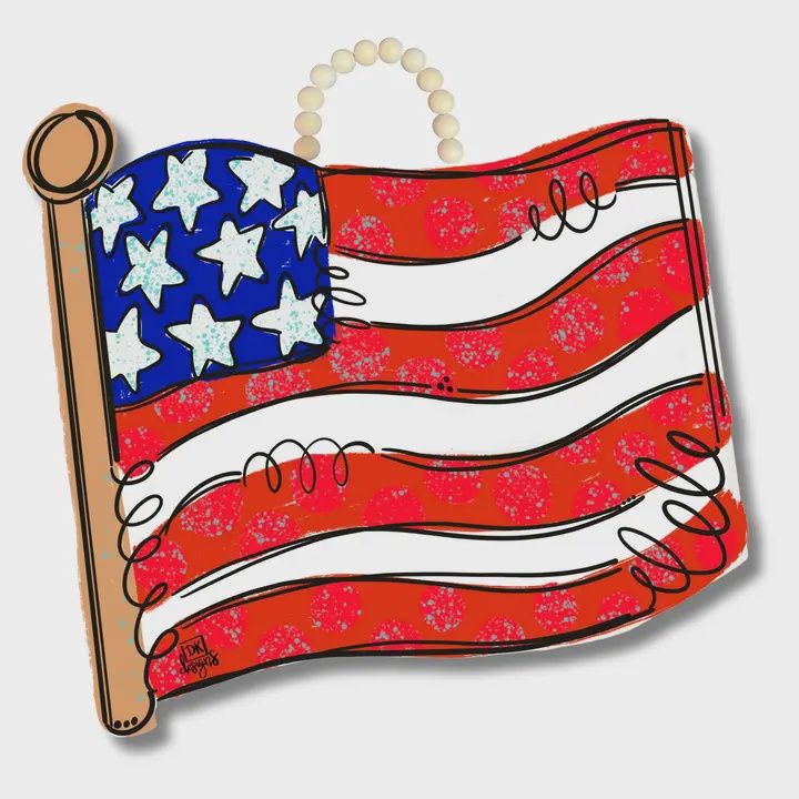 Flag Door Hanger