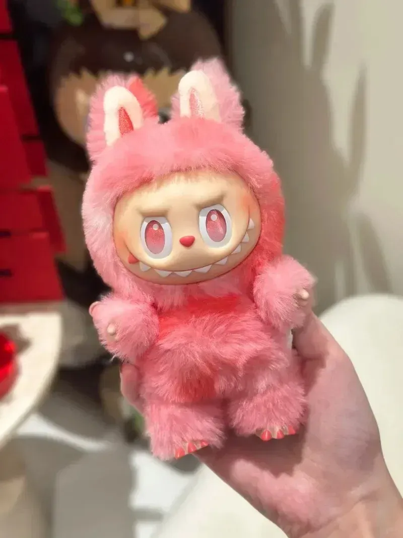 Color: Gold - Super Beautiful POPMART Original Genuine Labubu V3 Big Into Energy Series Vinyl Blind Box Cute and Interesting Birthday Present