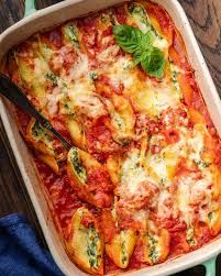 Stuffed Pasta Shells- vegetarian