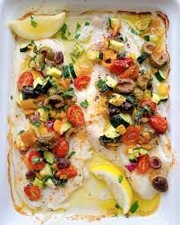 Baked White Fish