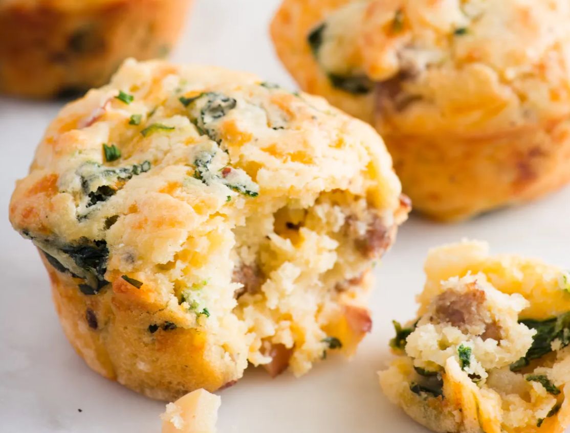 Turkey and Mozzarella Breakfast Muffins