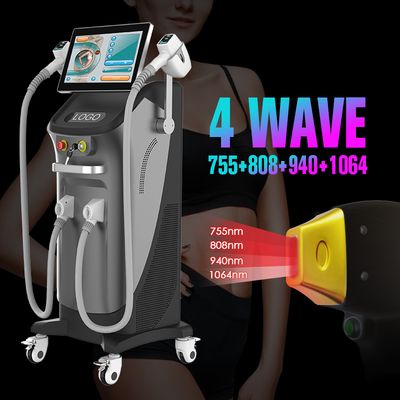 The Only Production Plant 4 Wave 200 Millions Diode Ice Laser Hair Removal Price Machine 2025 Hair Removal Laser Device