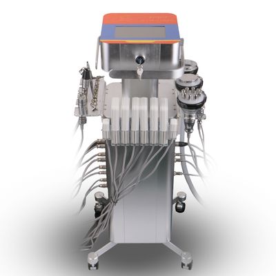 8 in 1 Professional Unoisetion Vacuum Cavitation System RF Lipo Laser Slimming Machine Dermabrasion Spray BIO Beauty Machine