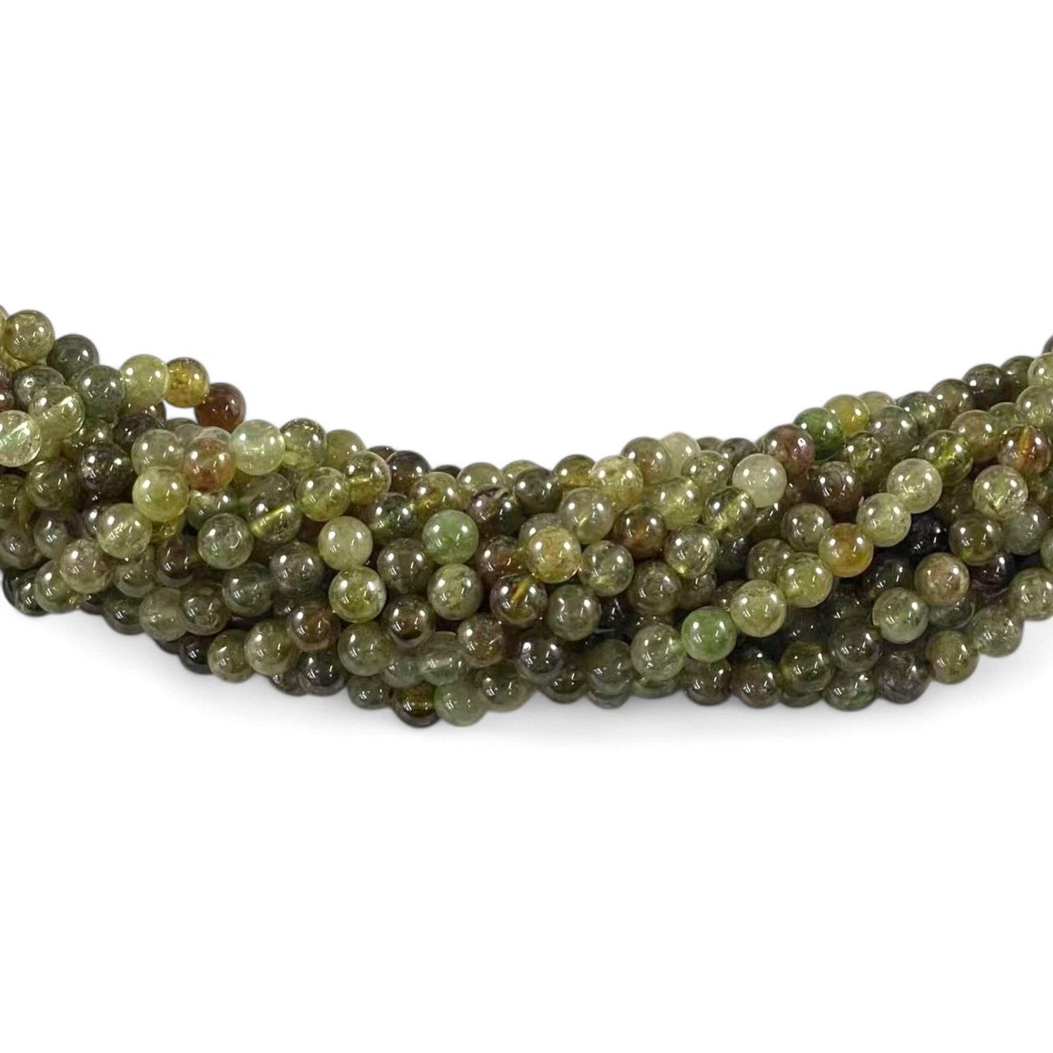 Green Garnet Round 6mm 8mm