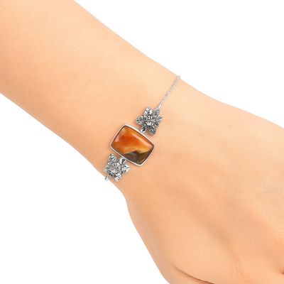 Adjustable - Tabu Jasper Slider Bracelet B-1029 SDB4052